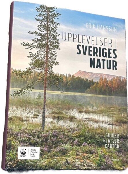 BokenUpplevelser i Sveriges natur en av tre julklappsböcker Turist tipsar om
